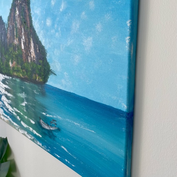 Island painting - Picture 2 of 4